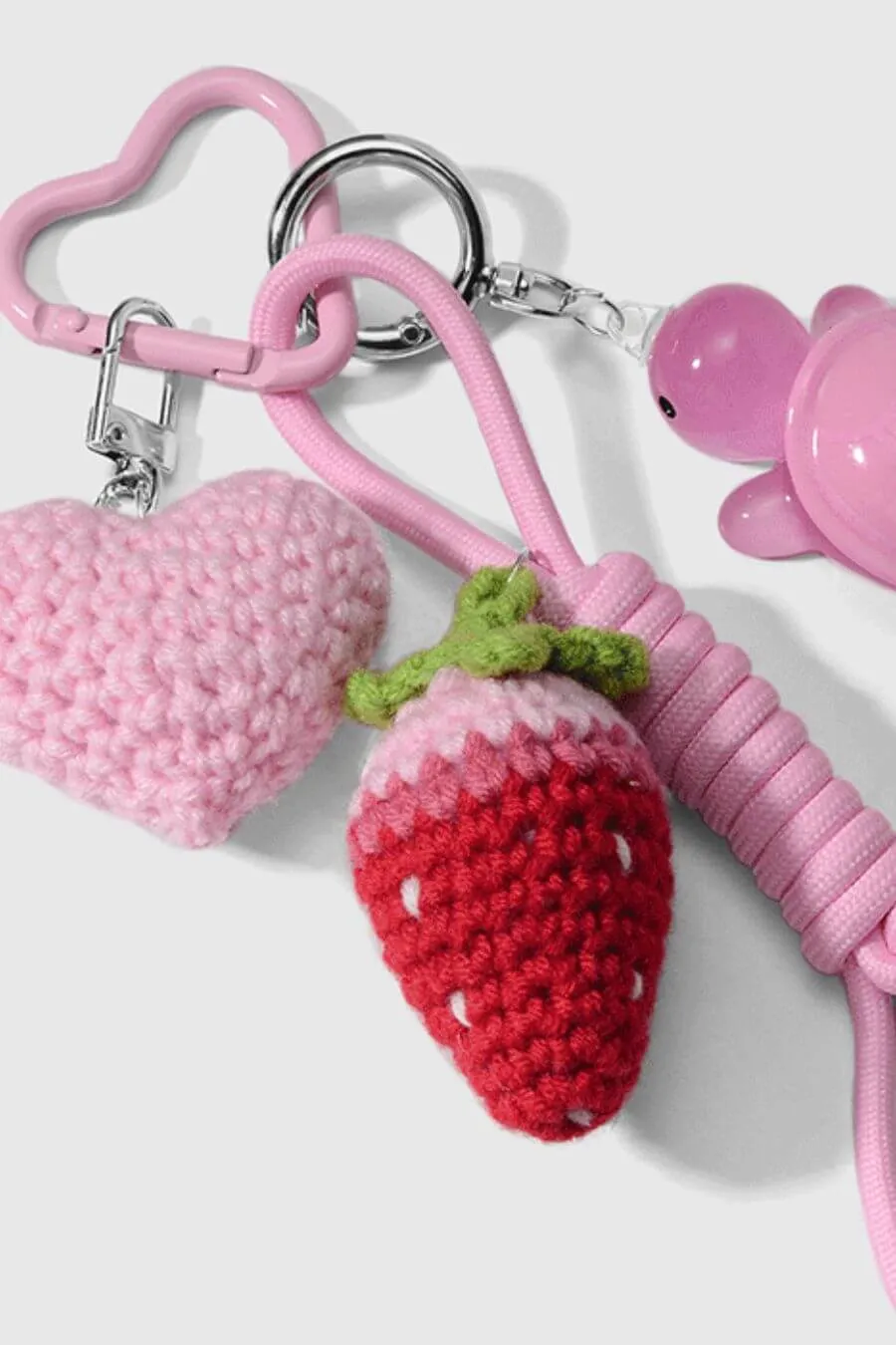 Tickle Me Pink Bag Charm