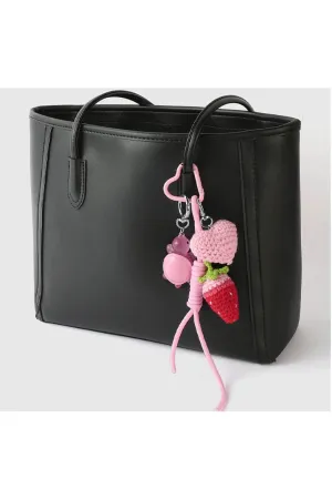 Tickle Me Pink Bag Charm