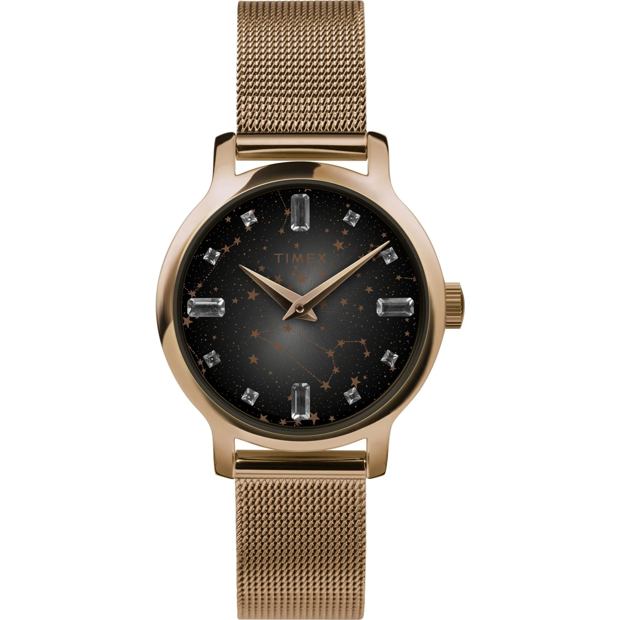 Timex Black Dial Analog Women Watch - TW2V52100