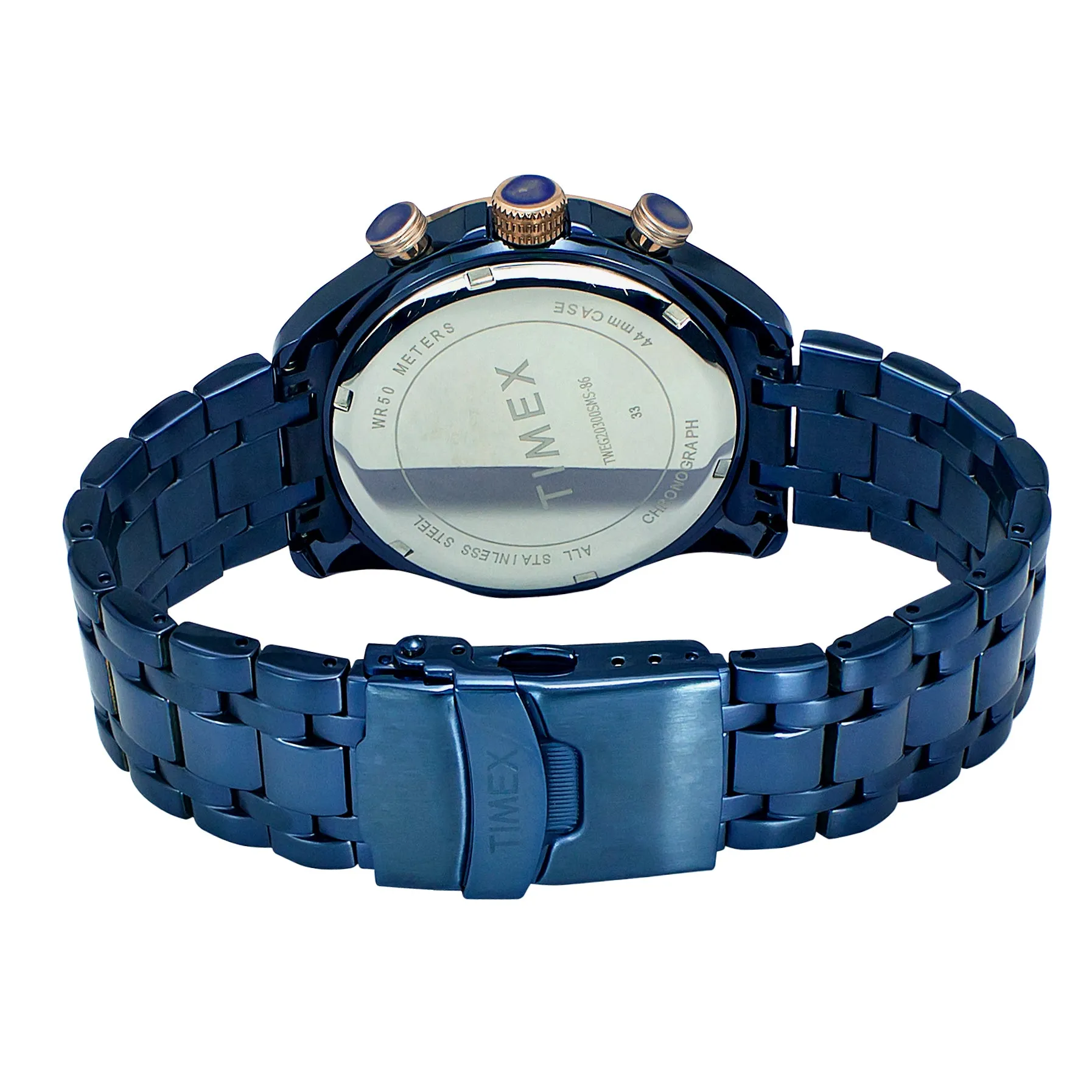 Timex E-Class Blue Dial Analogue Men Watch - TWEG20300