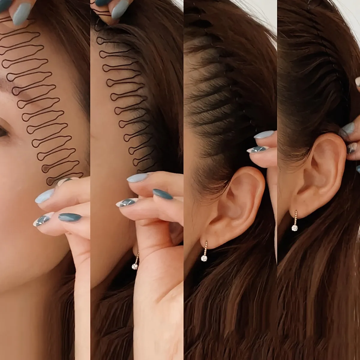 UShaped Hair Fixer Comb for Easy Styling and Holding