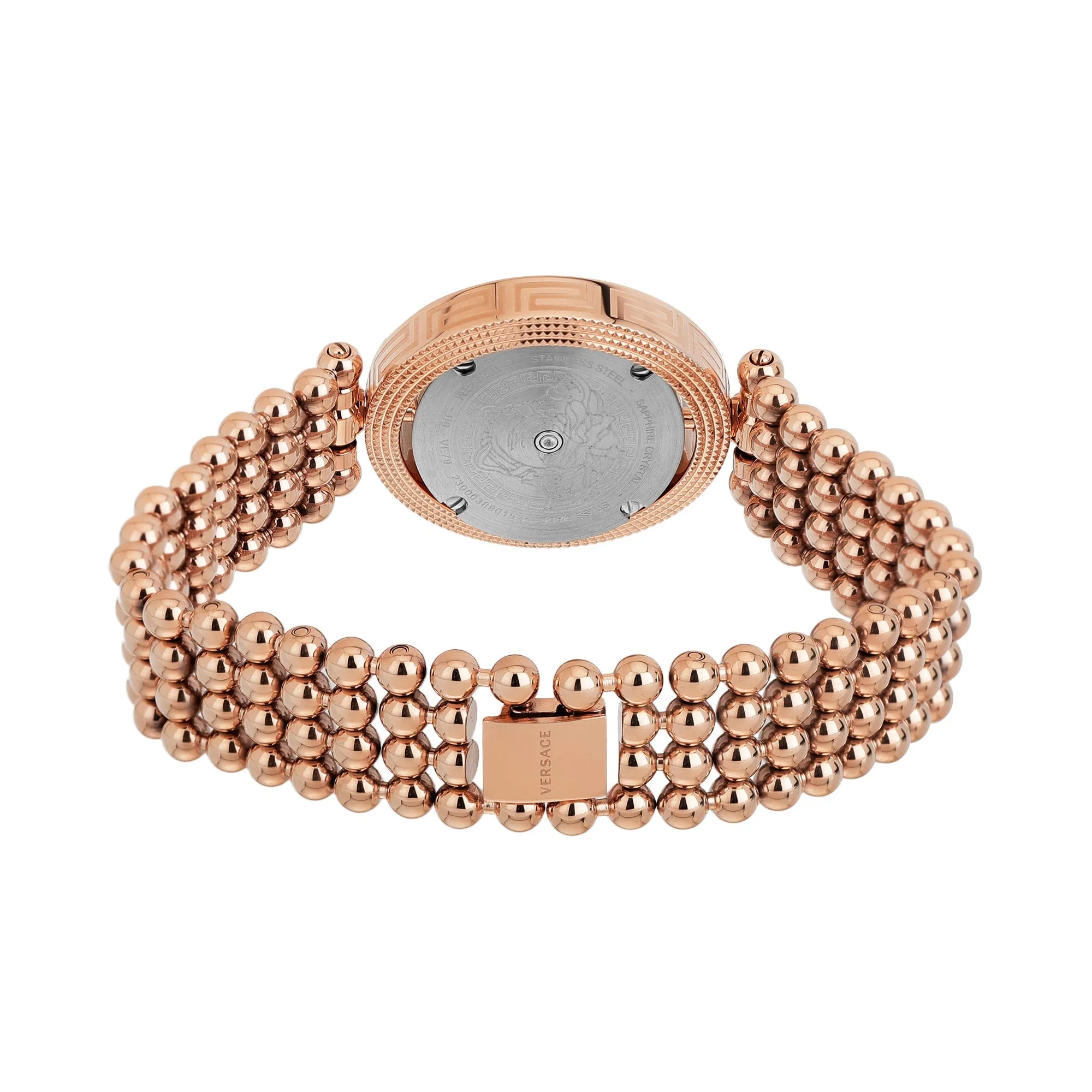 Versace Rose Gold Dial Analog Women Watch - VE7901823