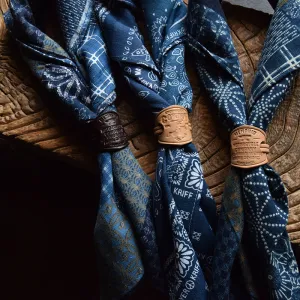 Vintage Cotton Square Scarf
