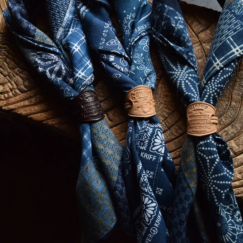 Vintage Cotton Square Scarf