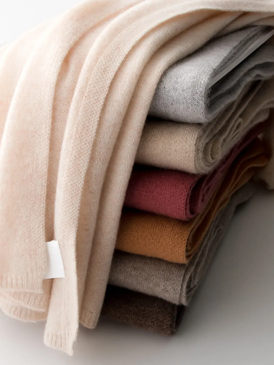 Winter Cashmere Soft Warm Shawl Scarf