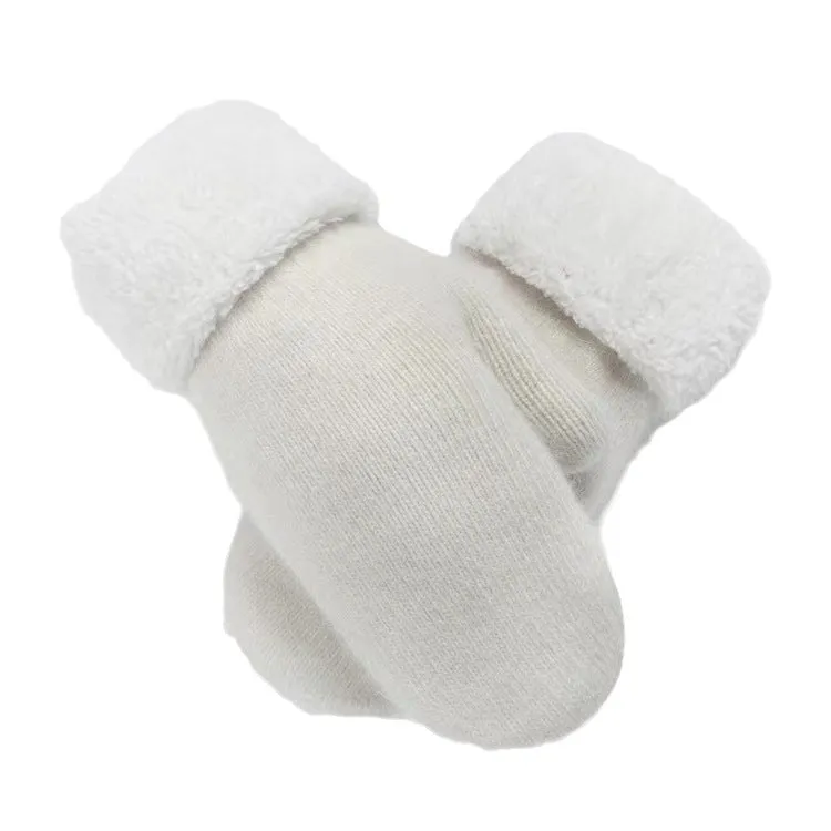Winter Gloves With Thickened Fleece Lining