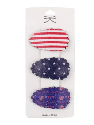 Wonder Babe 4th Of July Hair Clip