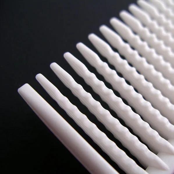 Zigzag-Teeth Hair Comb for Streight Hair